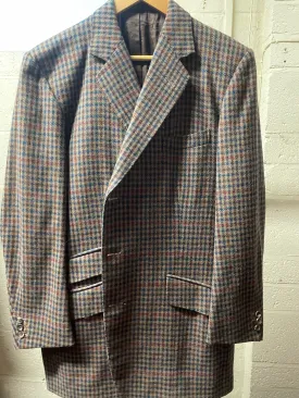 Gieves & Hawkes Checkered Multicoloured Suit Jacket