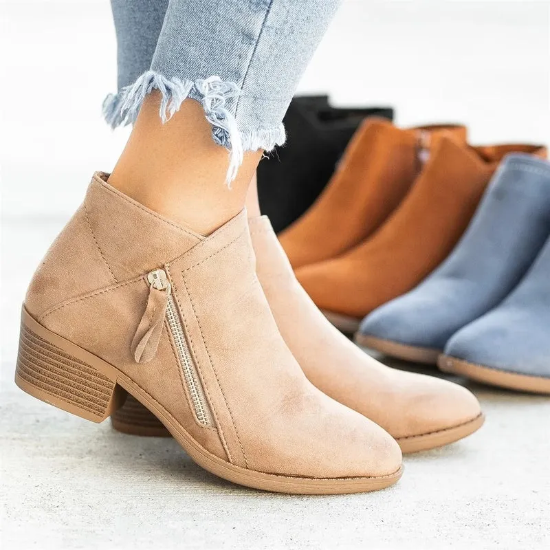 GINEVRA™ | STYLISH ANKLE BOOTS