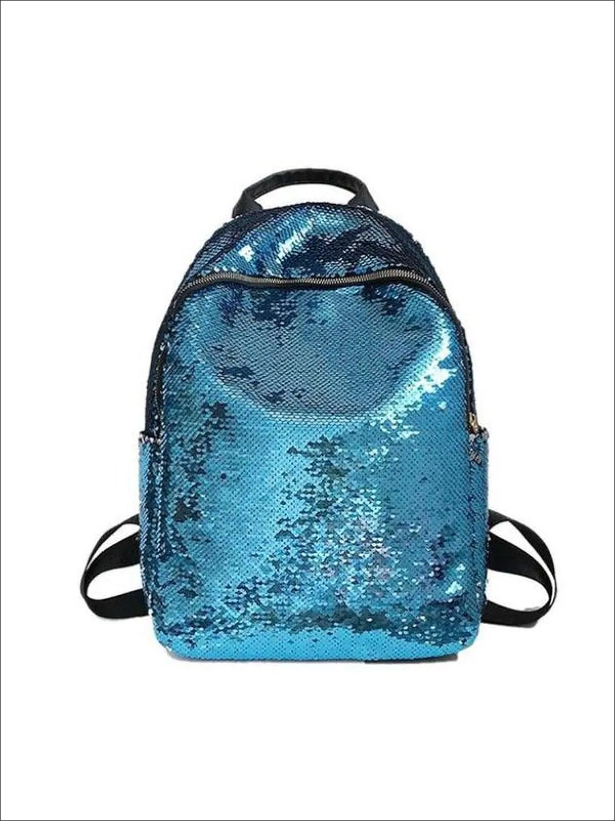 Girls 16" Iridescent Sequined Backpack