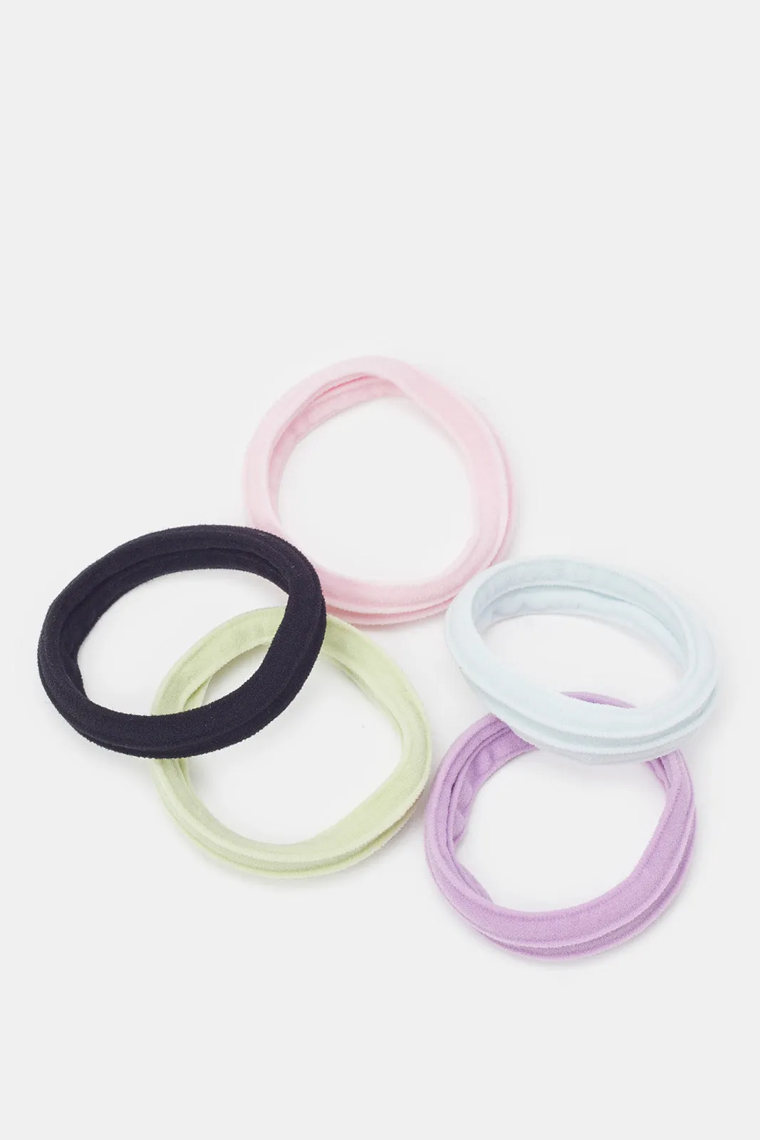 Girls Assorted Hair Tie Set (Pack of 10)