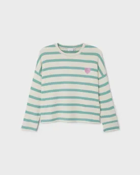 Girls Lollina Knit Jumper in Wasabi