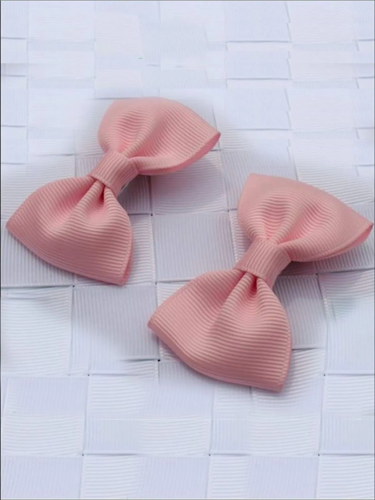 Girls Mini Bow Tie Hair Clips ( Multiple Color Options)