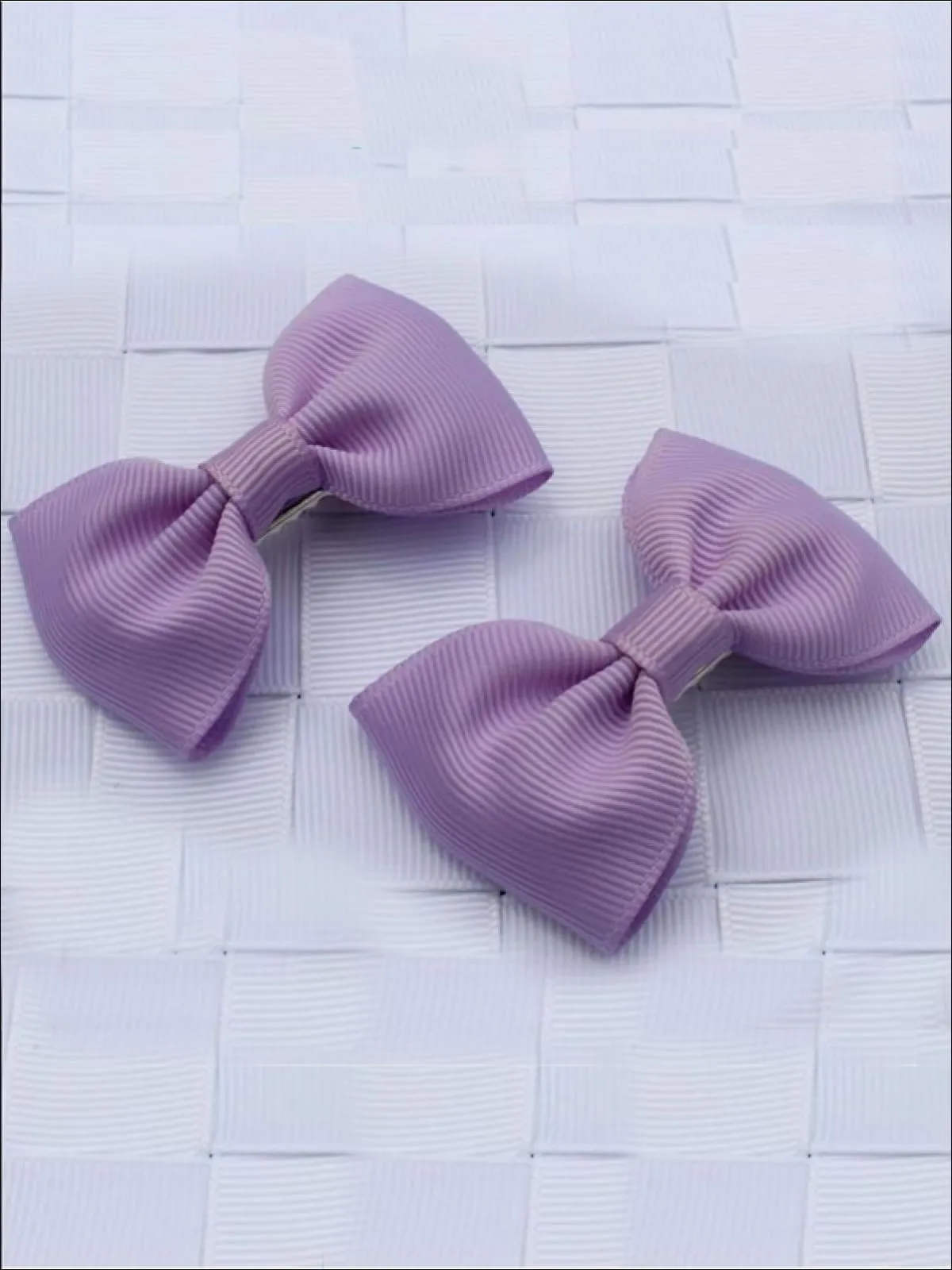 Girls Mini Bow Tie Hair Clips ( Multiple Color Options)