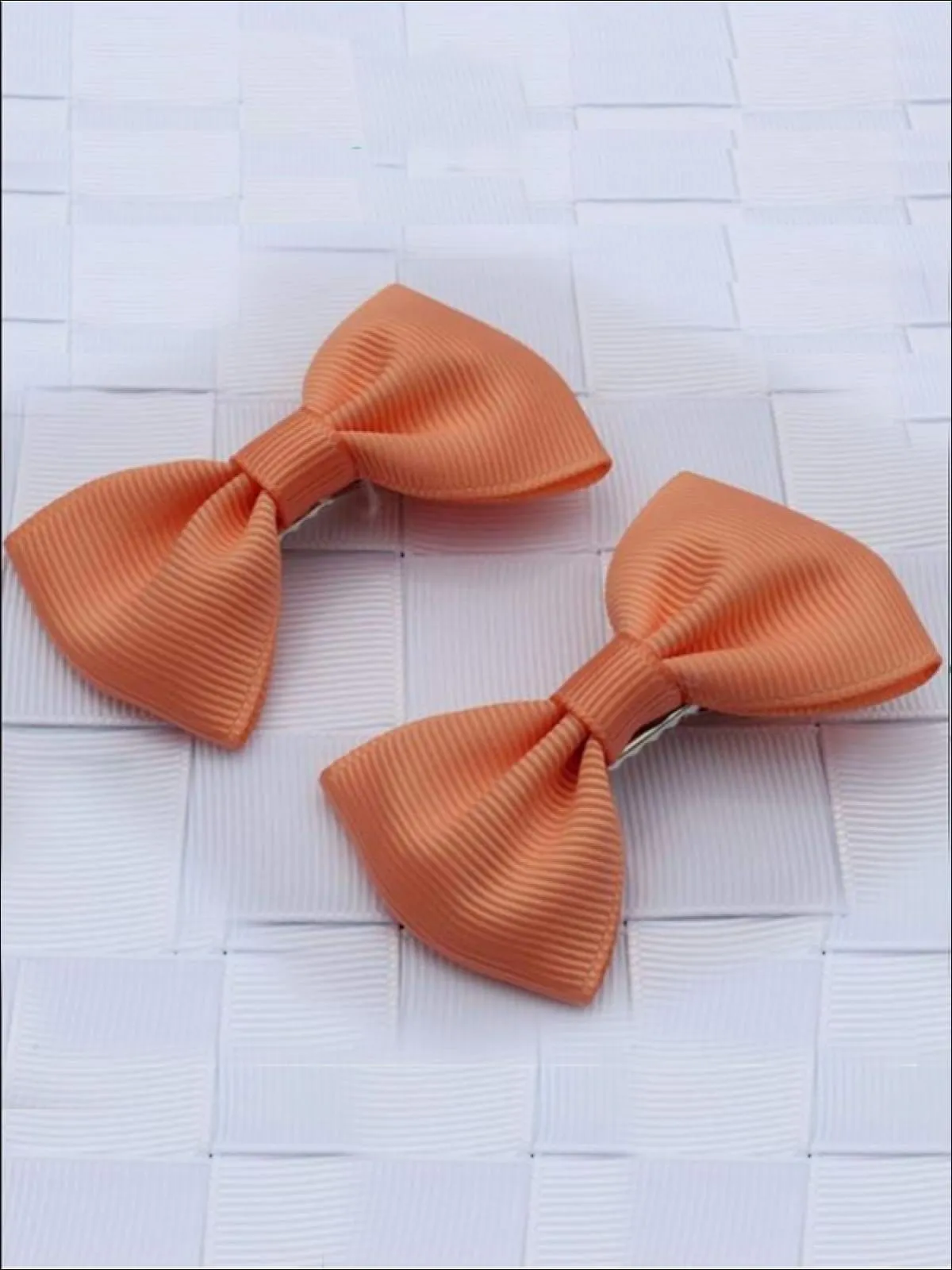 Girls Mini Bow Tie Hair Clips ( Multiple Color Options)