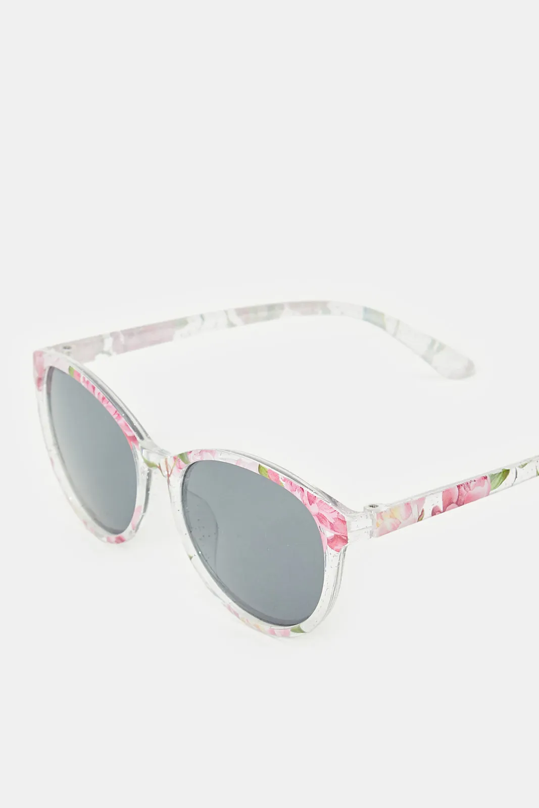 Girls Multicolour Wayfarer Printed Sunglasses