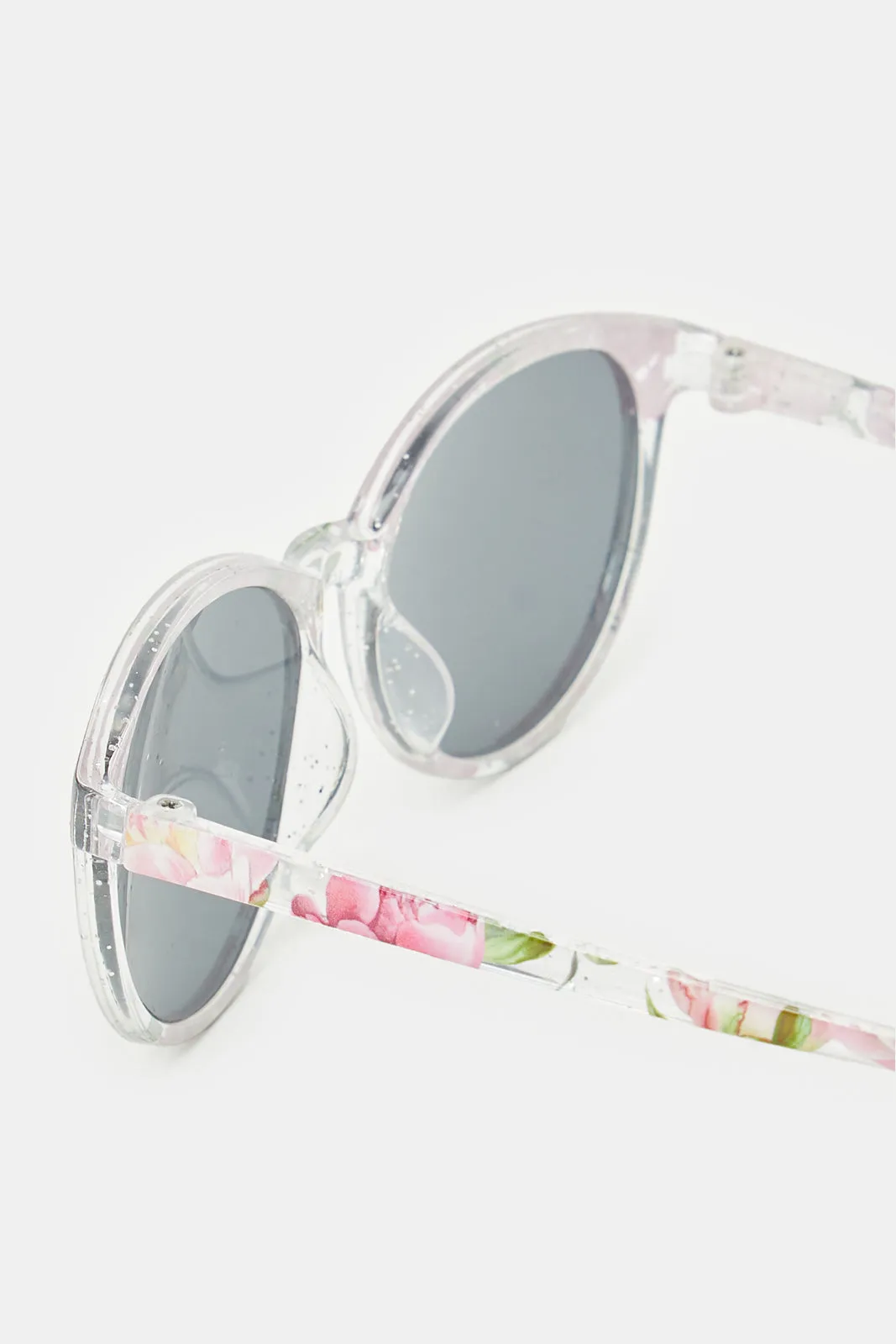 Girls Multicolour Wayfarer Printed Sunglasses