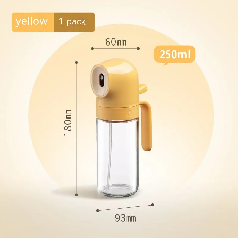 Glass Spray Oil Bottle Jar Anti-leakage Air Fryer