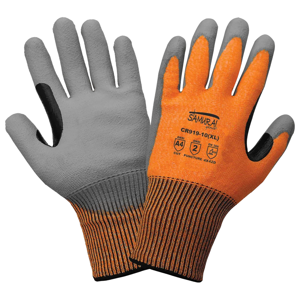 Global Glove-Samurai Glove Cut and Puncture Resistant Touch Screen Gloves