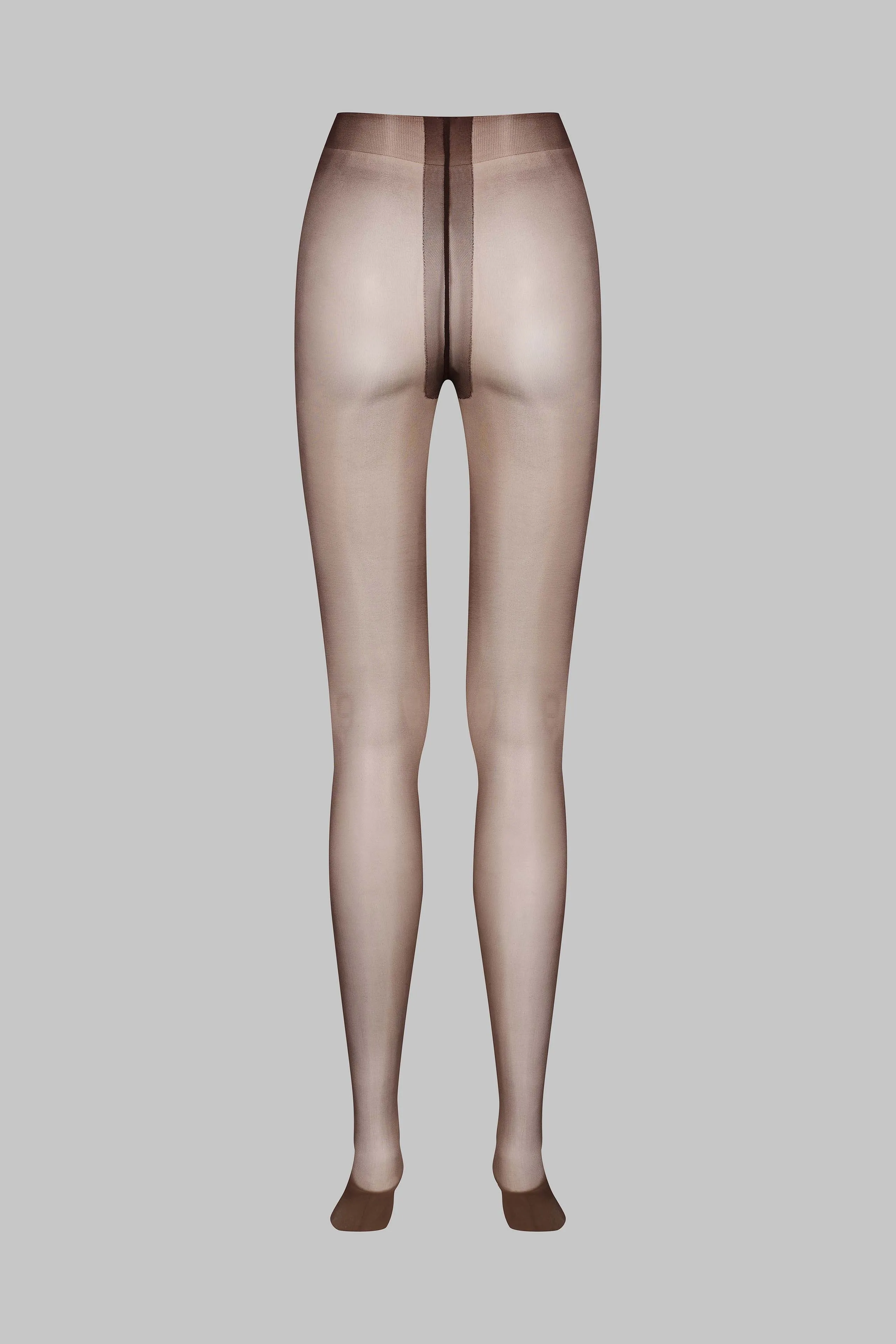 Glossy tights - 10D - Brown - Les Coquetteries