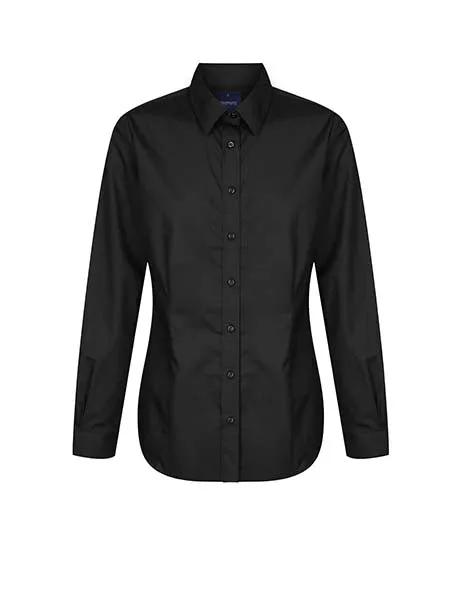 Gloweave Ladies Premium Poplin Long Sleeve Shirt (1520WL)