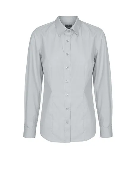 Gloweave Ladies Premium Poplin Long Sleeve Shirt (1520WL)