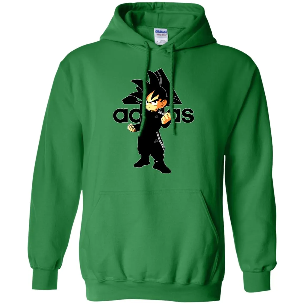 Goku Adidas Black T-shirt Pullover Hoodie Sweatshirt