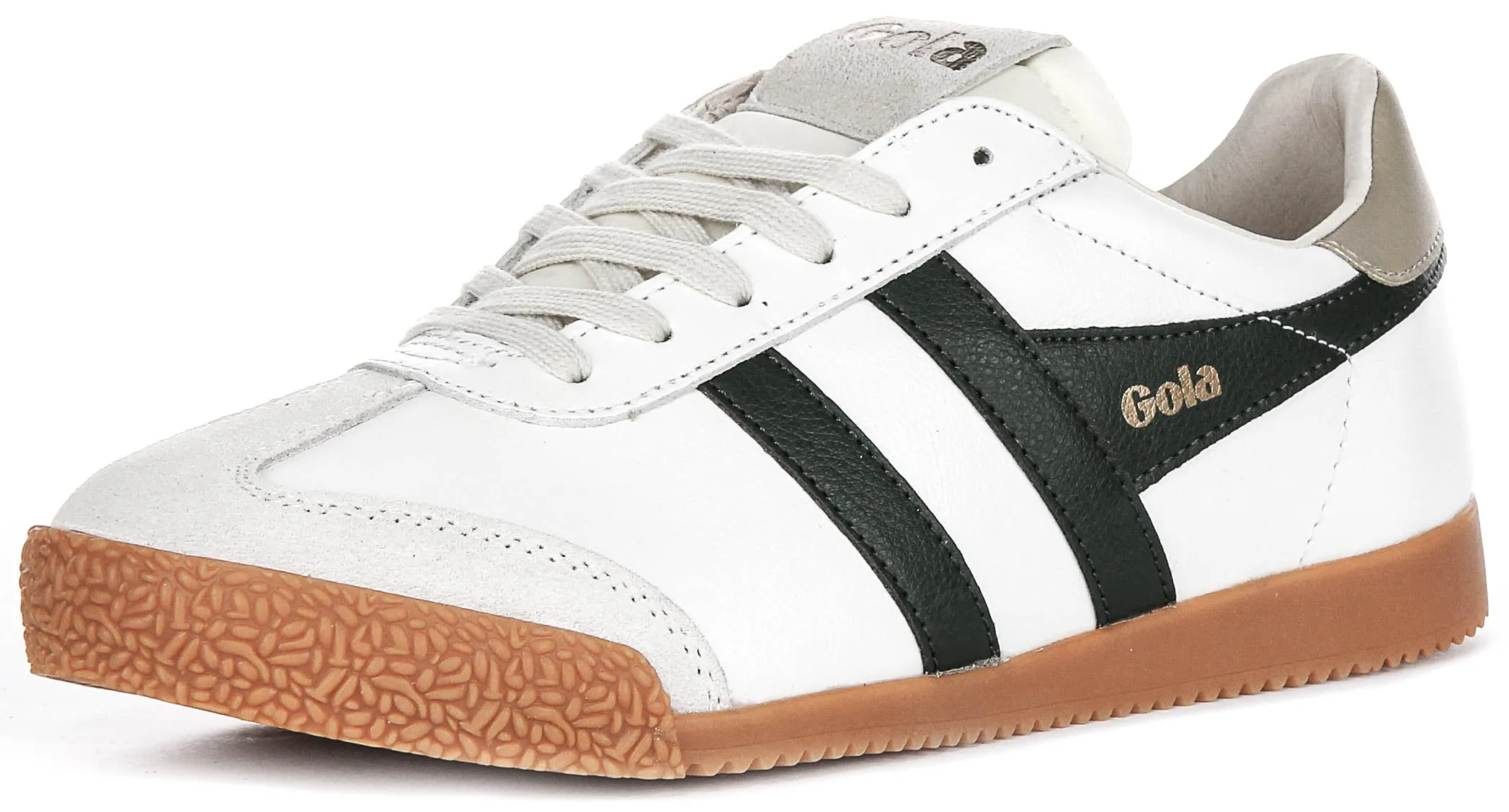 Gola Classics Elan Leather In White Green For Women