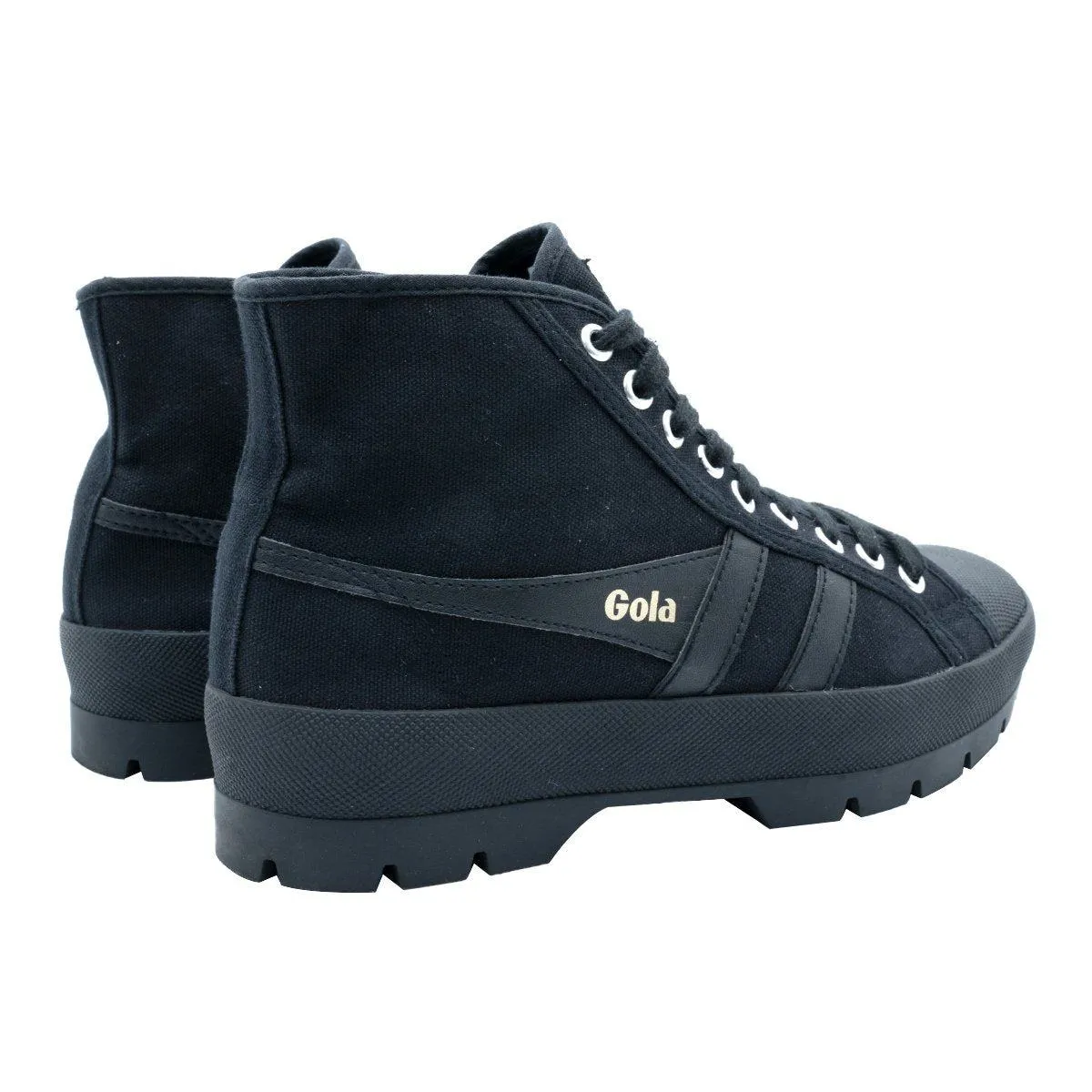 Gola Hiking Sport Shoes Canvas Black Colour For Women