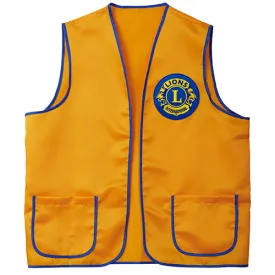 GOLD LIONS VEST - PERSONALIZED