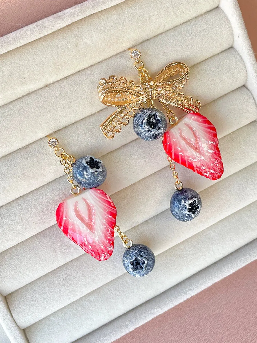 Golden Berry Earrings