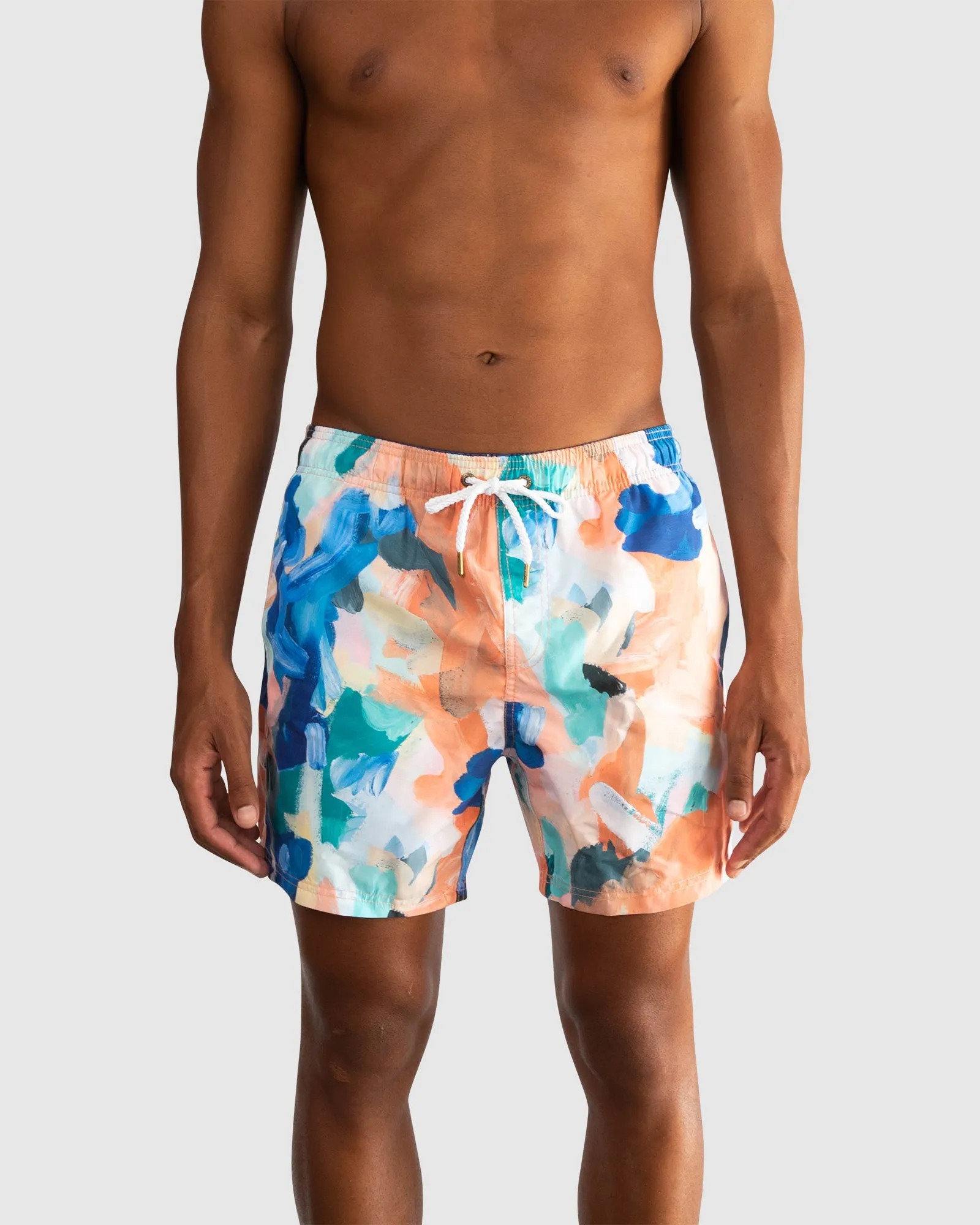 Golden Tides Swim Shorts | ortc Clothing Co