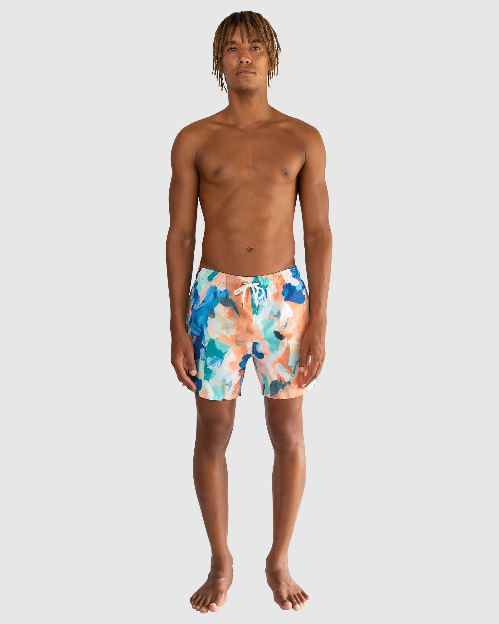 Golden Tides Swim Shorts | ortc Clothing Co