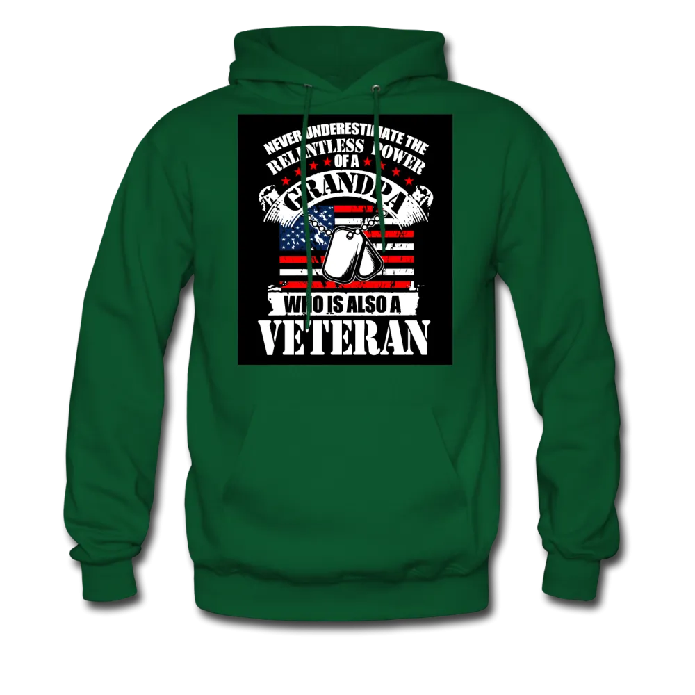 Grandpa Veteran Men's Hoodie