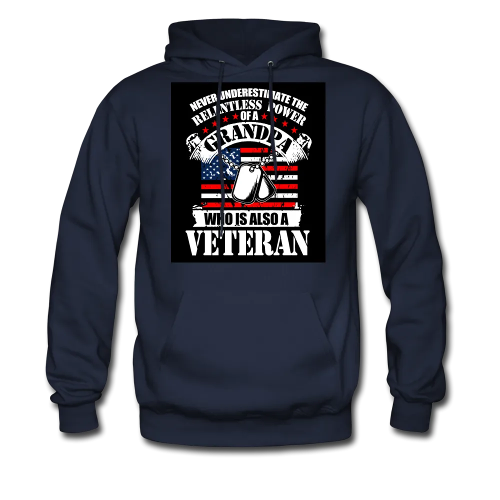 Grandpa Veteran Men's Hoodie