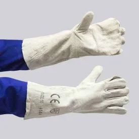 GRANGE APRON PALM LEATHER GLOVE - ELBOW LENGTH