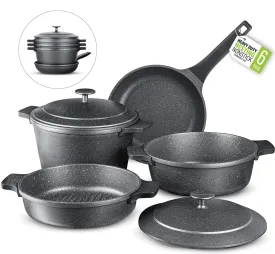 Granitestone 6-Piece Nesting Cookware Set