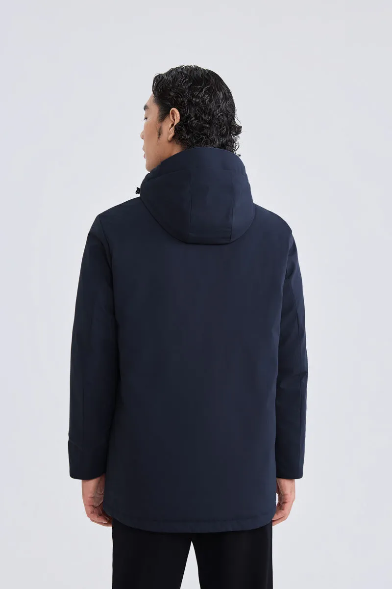 Graphene-Lined Down Parka Jacket | Ink Blue KBL000