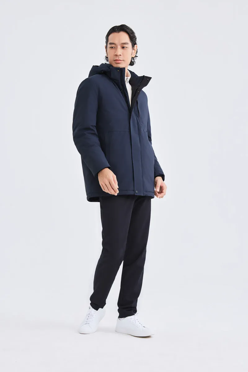 Graphene-Lined Down Parka Jacket | Ink Blue KBL000