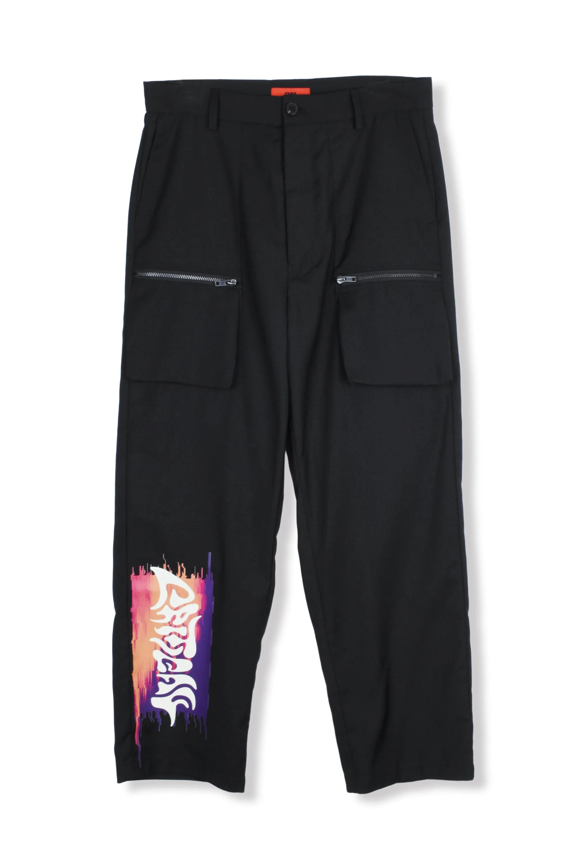 GRAPHIC PRINTED TROUSERS