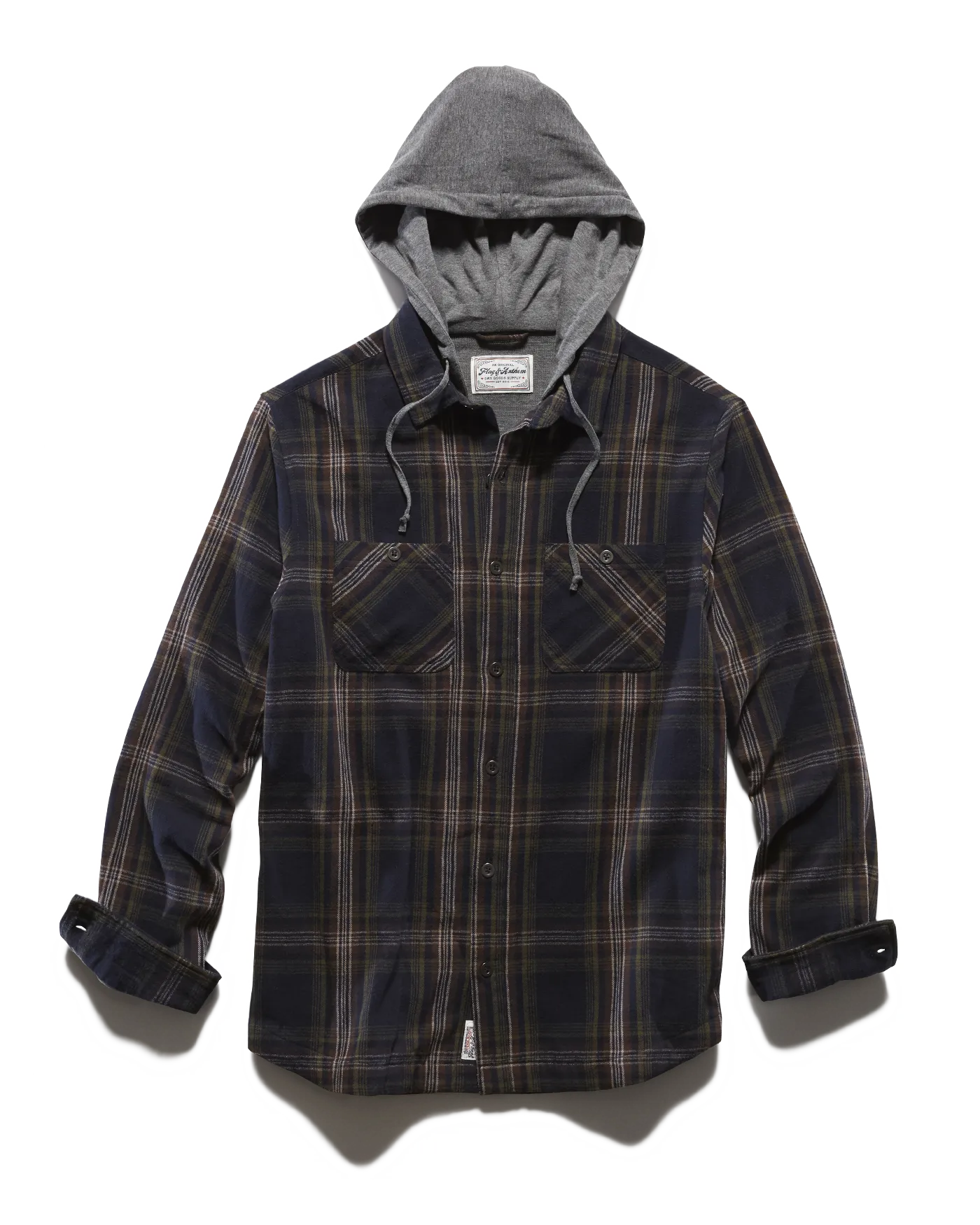 GRAYRIDGE THERMAL-LINED HOODED SHIRT JACKET