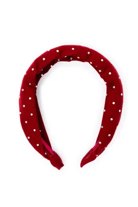 Great Pretenders Sparkle Red Headband