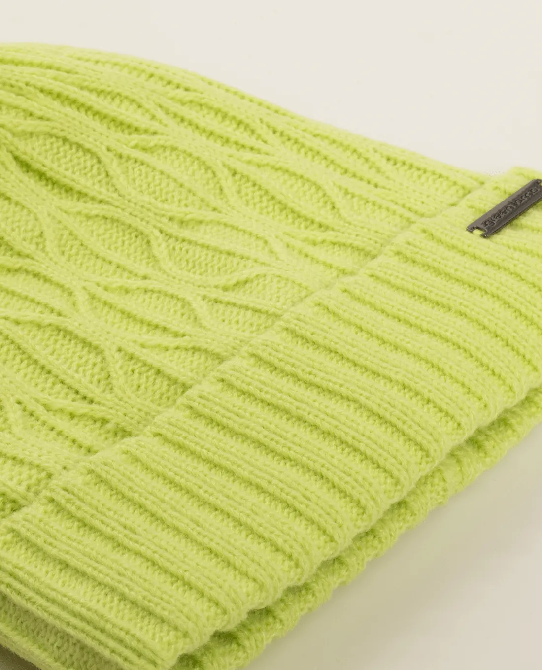 GREEN LAMB Marybeth Fleece Lined Trellis Hat Soft Lime