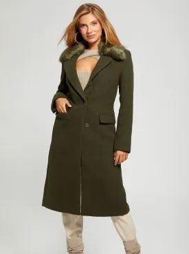 Green Multi Laurence Coat