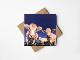 Greeting Card: Kelly Hood - Full Fat, Low Fat & Semi-Skimmed (Square)