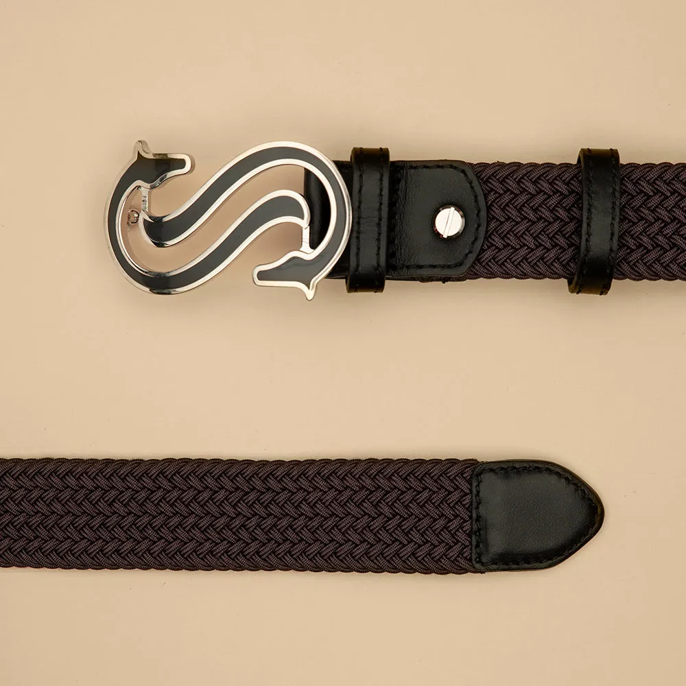 Grey Elastic Belt