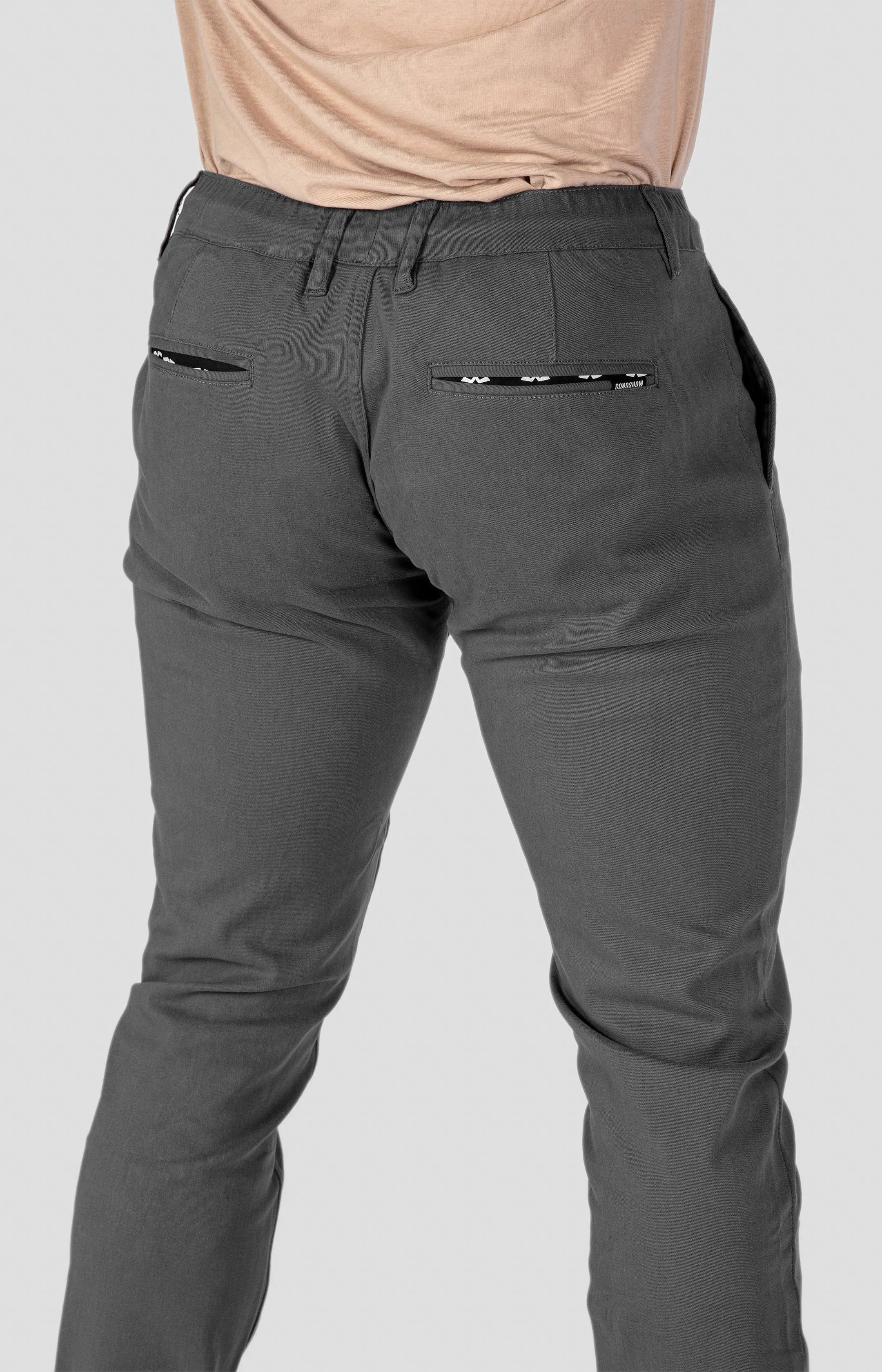 Grey Jogger Chino