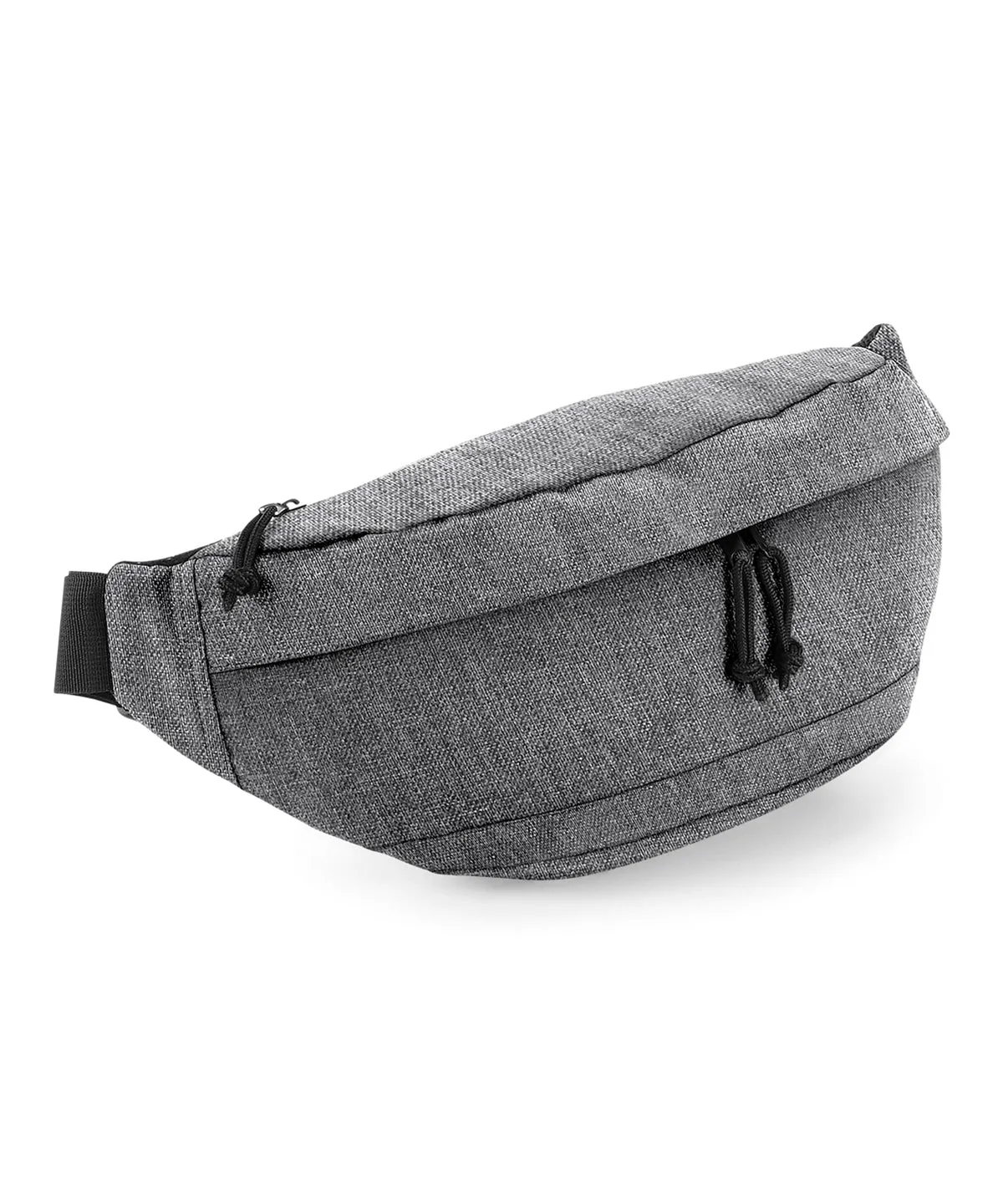 Grey Marl - Oversized cross body bag