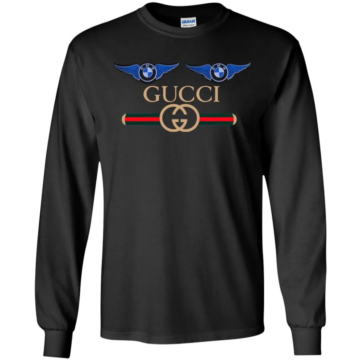 Gucci Bmw Trending T-shirt Men Long Sleeve Shirt