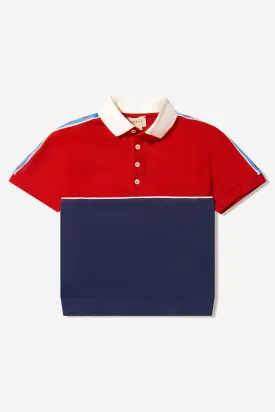 Gucci Boys Cotton Branded Polo Shirt