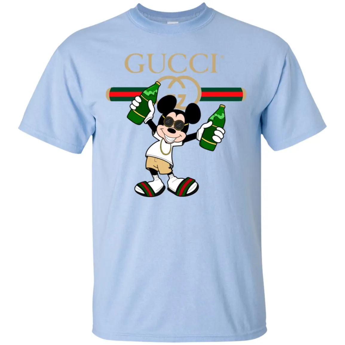 Gucci Mickey Mouse Top Trending T-shirt Men Cotton T-Shirt