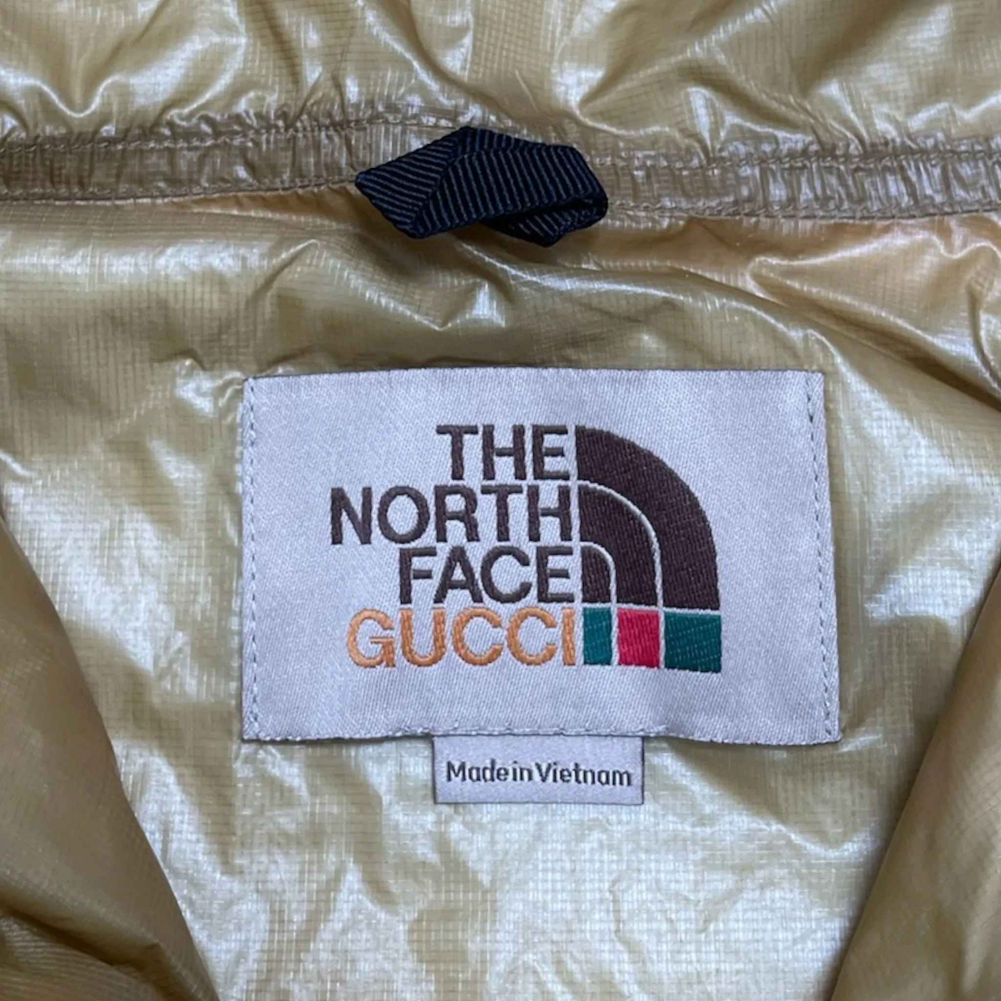 Gucci x The North Face Polyamide Jacket Yellow Pre-Owned