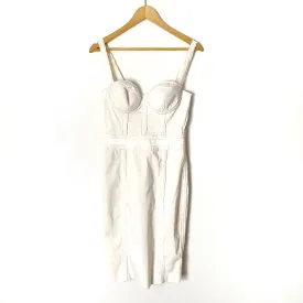 Guess by Marciano White Bustier Dress- Size 4 (see notes)