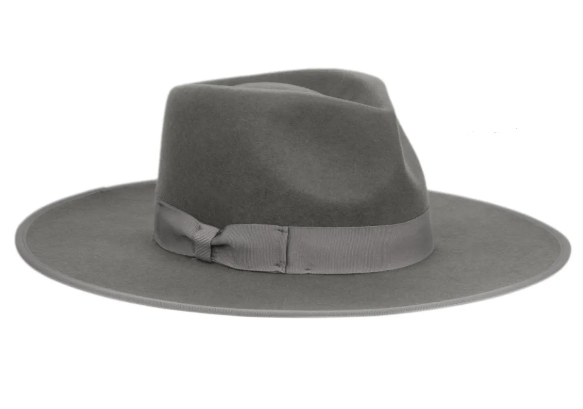 Gustavo | Wide Brim Wool Felt Fedora Hat