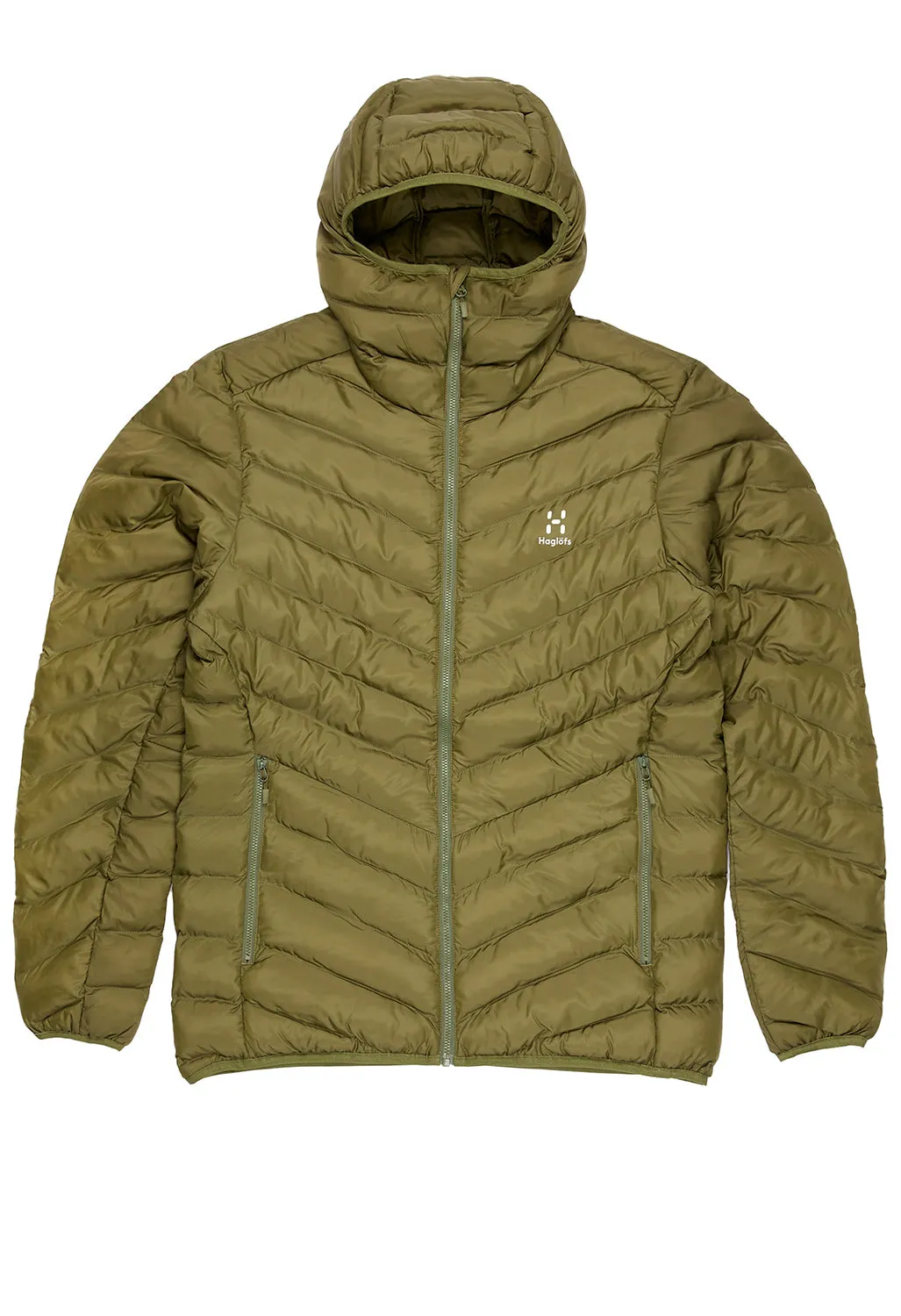 Haglöfs Men's Sarna Mimic Hooded Jacket - Olive Green