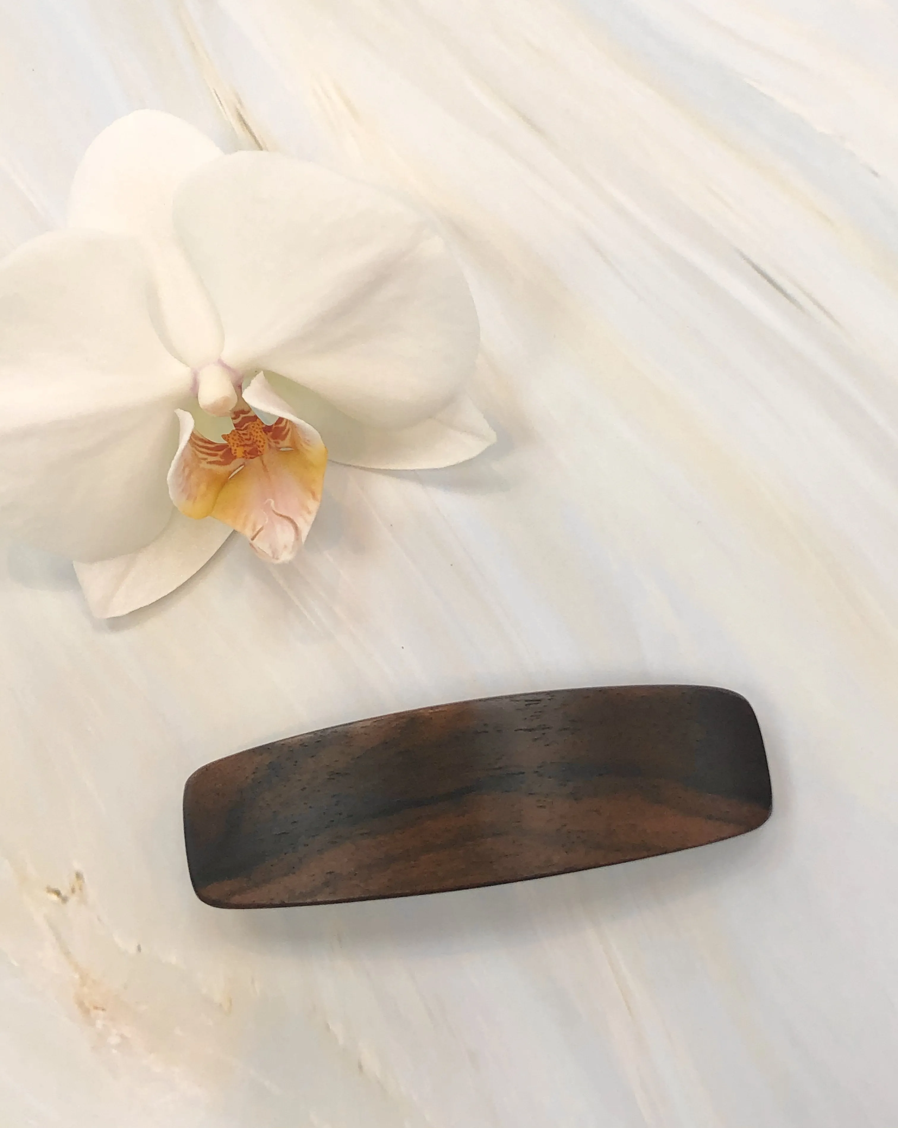 Hair Clip for long hair Medium Zirocote wood barrette for women