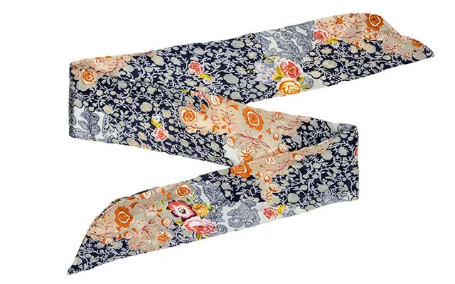 Hair / Neck Tie - Tropical Silk Collection