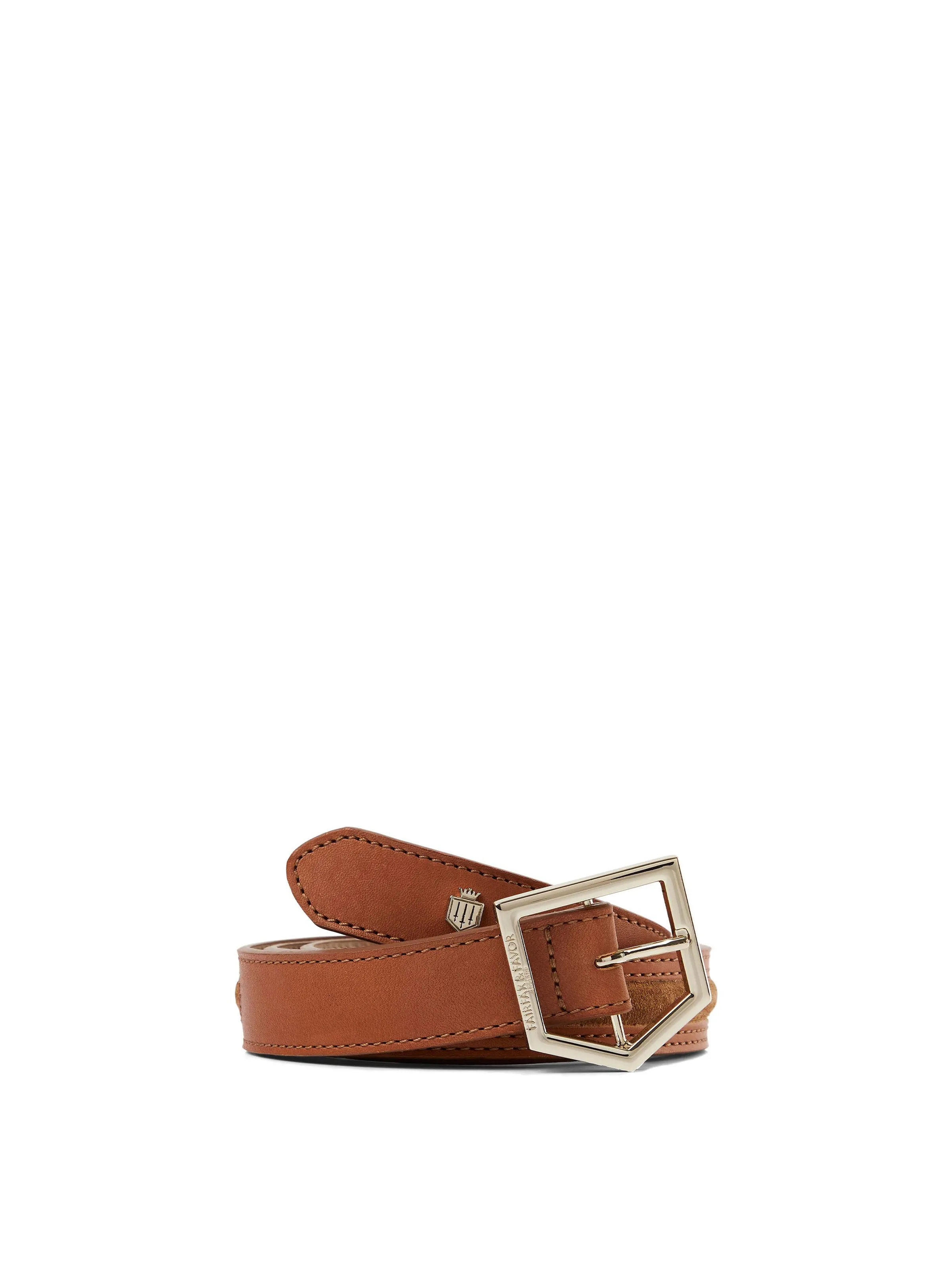 Hampton Belt - Tan Suede & Leather