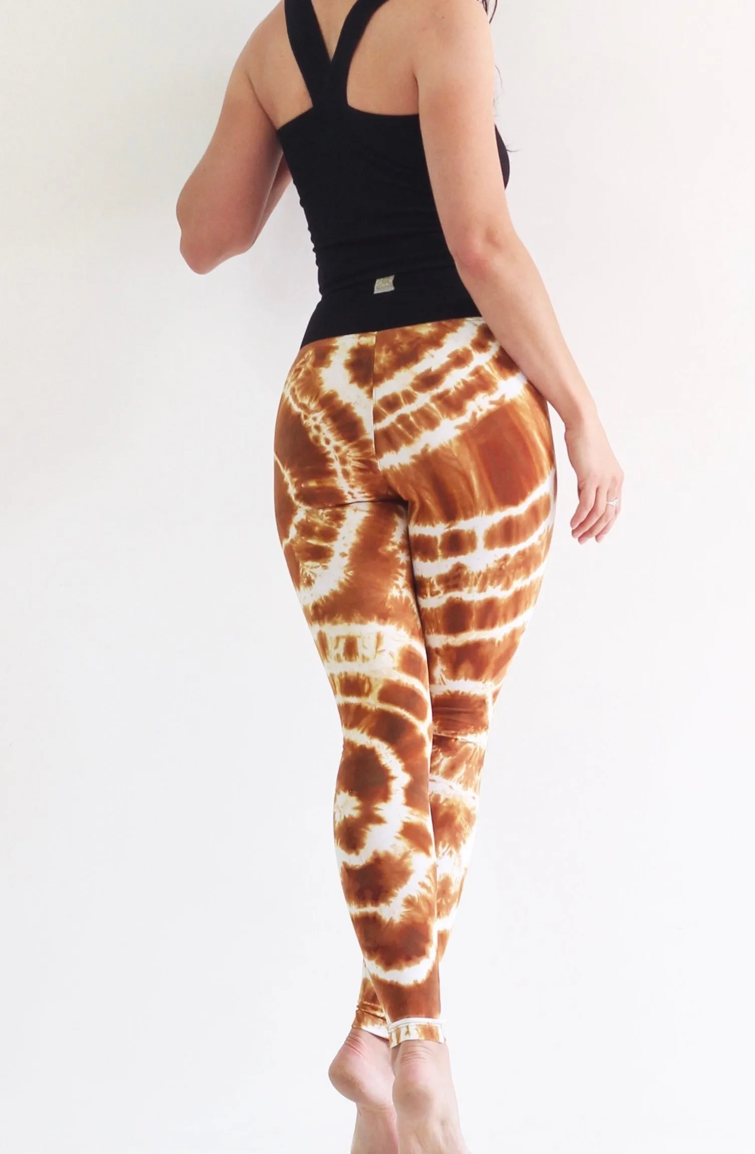 Hand Painted Leggings - SanDune