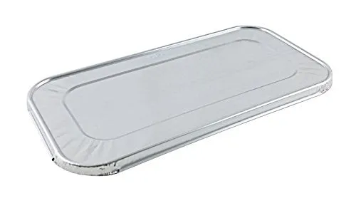 Handi-Foil 5 lb. Aluminum Foil Loaf Pan w/Lid 50/PK