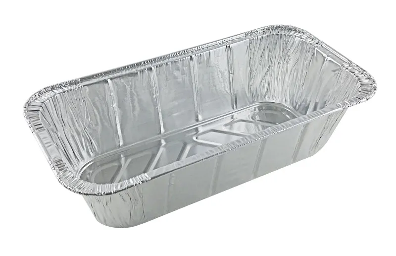 Handi-Foil 5 lb. Aluminum Foil Loaf Pan w/Lid 50/PK